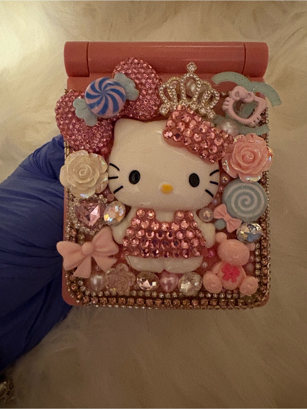Hello Kitty Pink Jeweled Kids Sunglasses Case